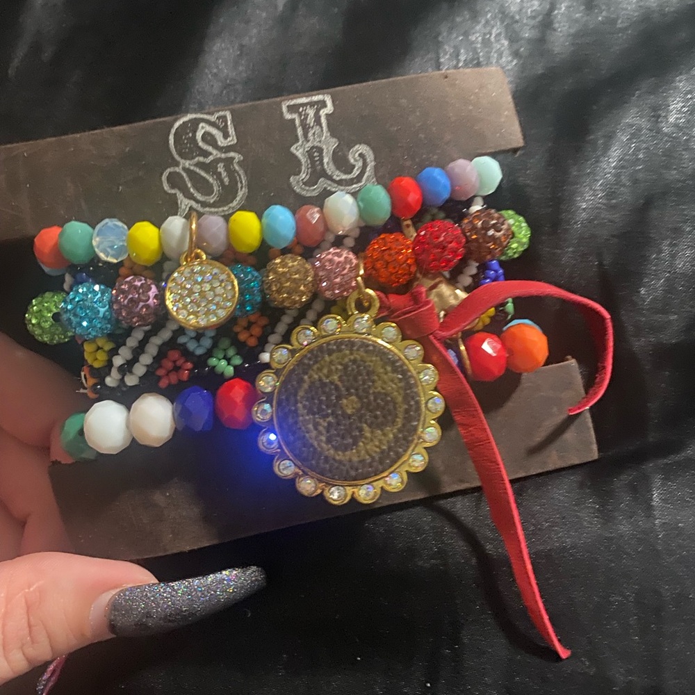 Upcycled bracelet